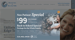 Desktop Screenshot of bhdental.com