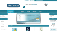 Desktop Screenshot of bhdental.com.br